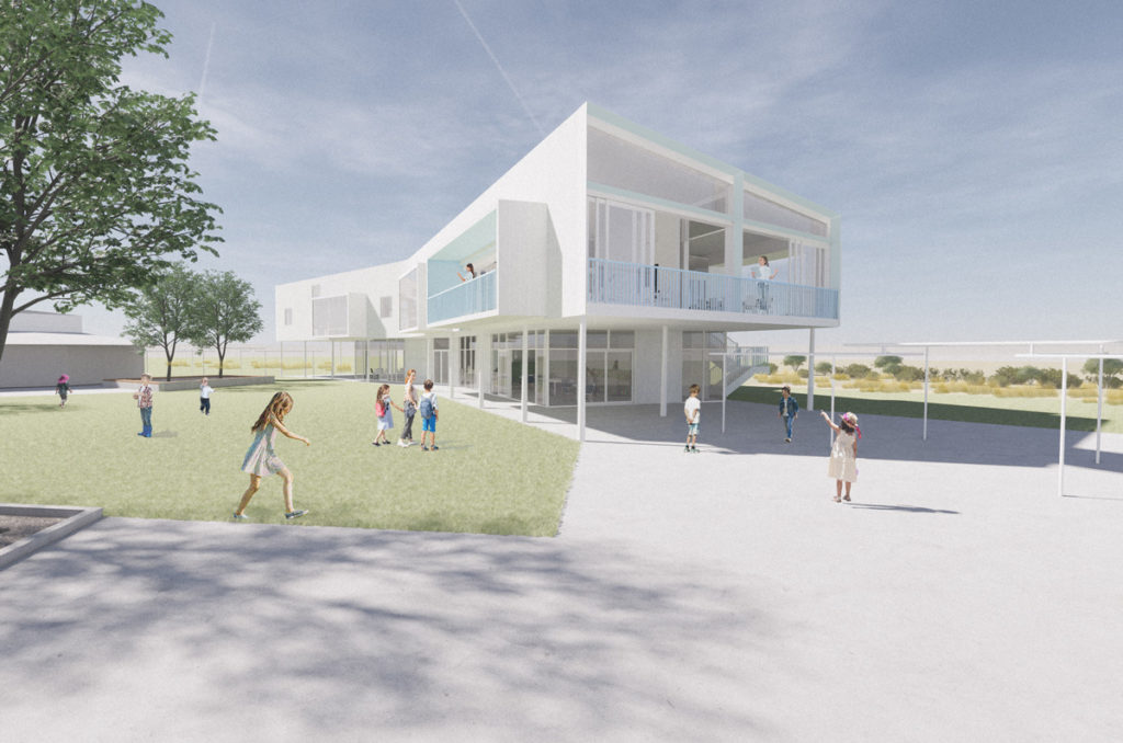 eductation catholic St Clare's learning environment school design ROAM Architects