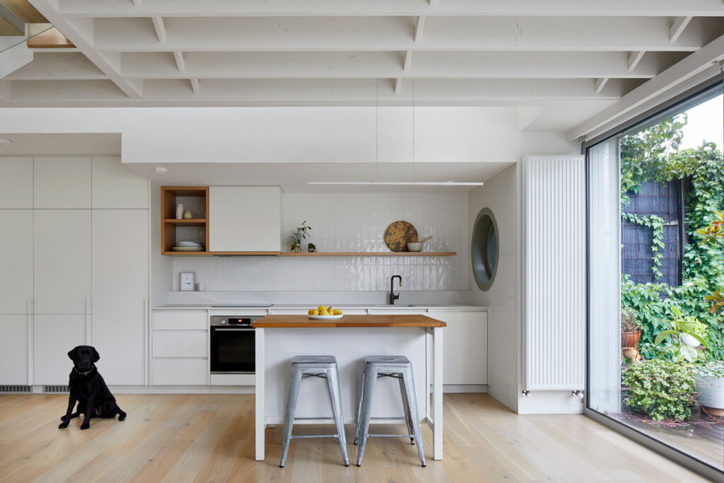 Williamstown residential design Roam Architects Small House kithen