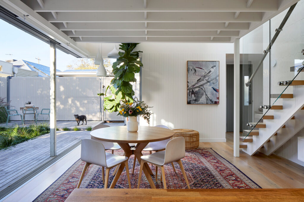 Williamstown residential design Roam Architects Small House interior