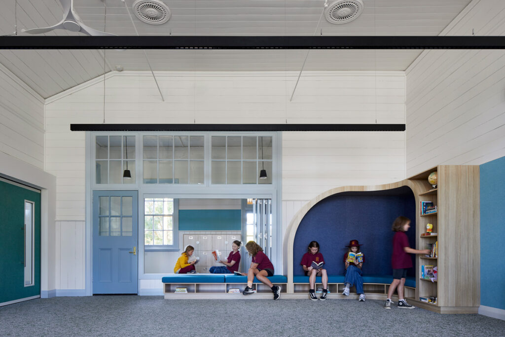 Chewton Primary School reading nooks