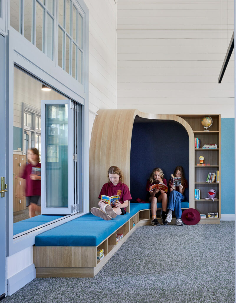 Chewton Primary School reading nooks