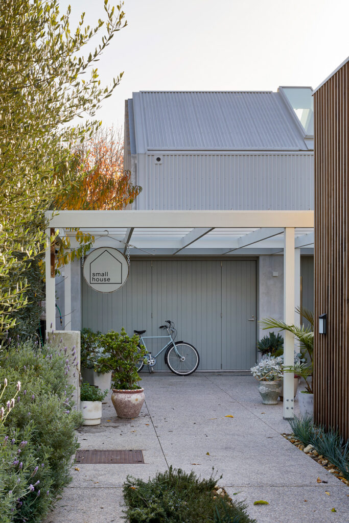 Williamstown residential design Roam Architects Small House entrance